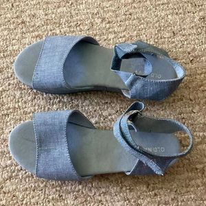 OLD NAVY Womens 6 High Platform Sandals